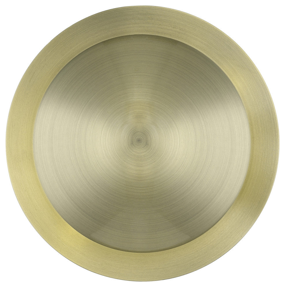 Livex Lighting Ventura 2-Light Antique Brass Medium Semi-Flush/Wall Sconce