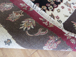 5x6'8 Handmade Multi Colored Agra Oriental Rug Tabriz