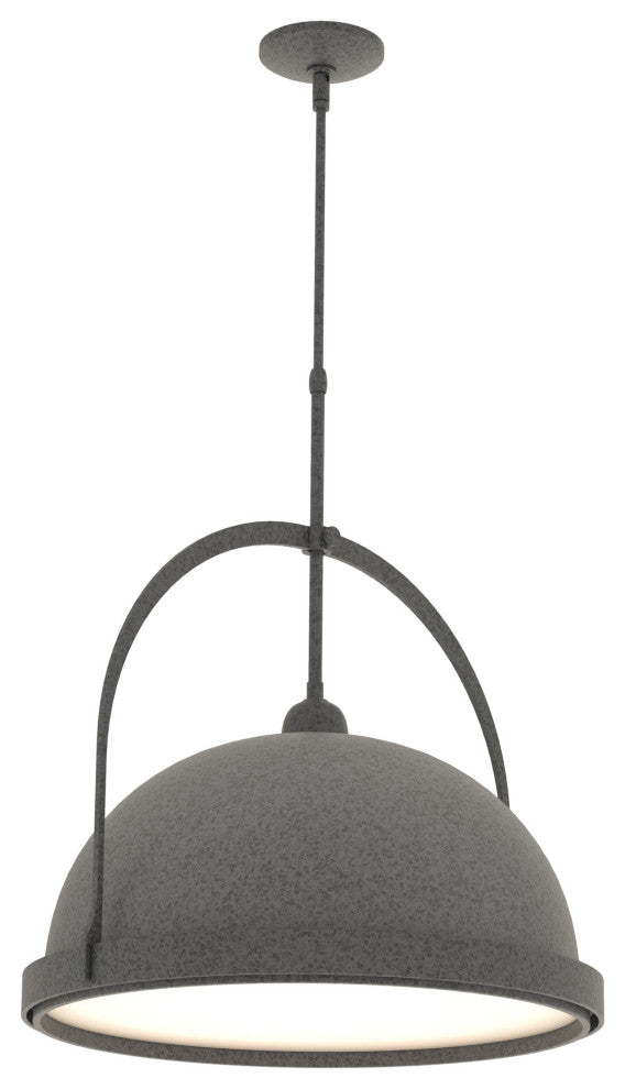 Atlas Large Pendant, Natural Iron, Natural Iron, Standard Height
