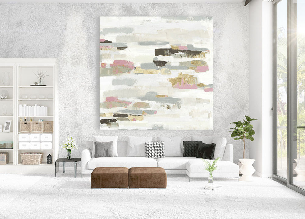 "Visible Horizons I" Fine Art Giant Canvas Print, 54"x54"