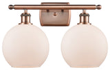 Innovations Lighting 516-2W-AC-G121-8 Athens 2 Light 16" Bath Vanity Light