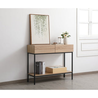 Elegant Decor AF110642MW 42 inch console table in mango wood