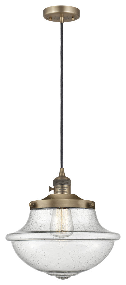 INNOVATIONS 201CSW-BB-G544 1-Light Mini Pendant Brushed Brass