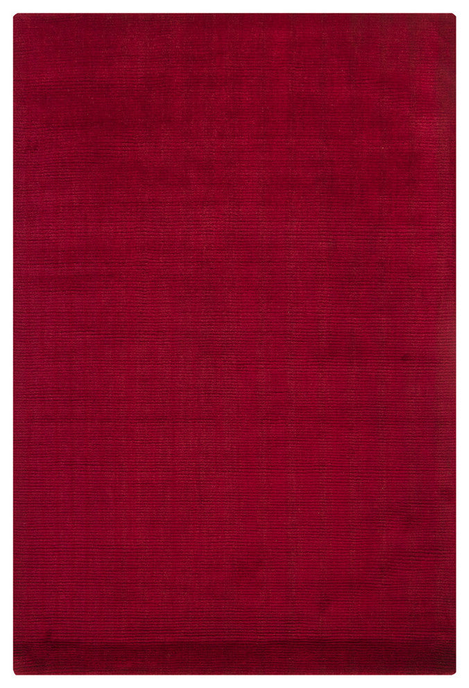 Ferno Contemporary Area Rug, Red, 5'x7'6"