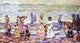 Maurice Prendergast Maine Beach, 15"x30" Wall Decal