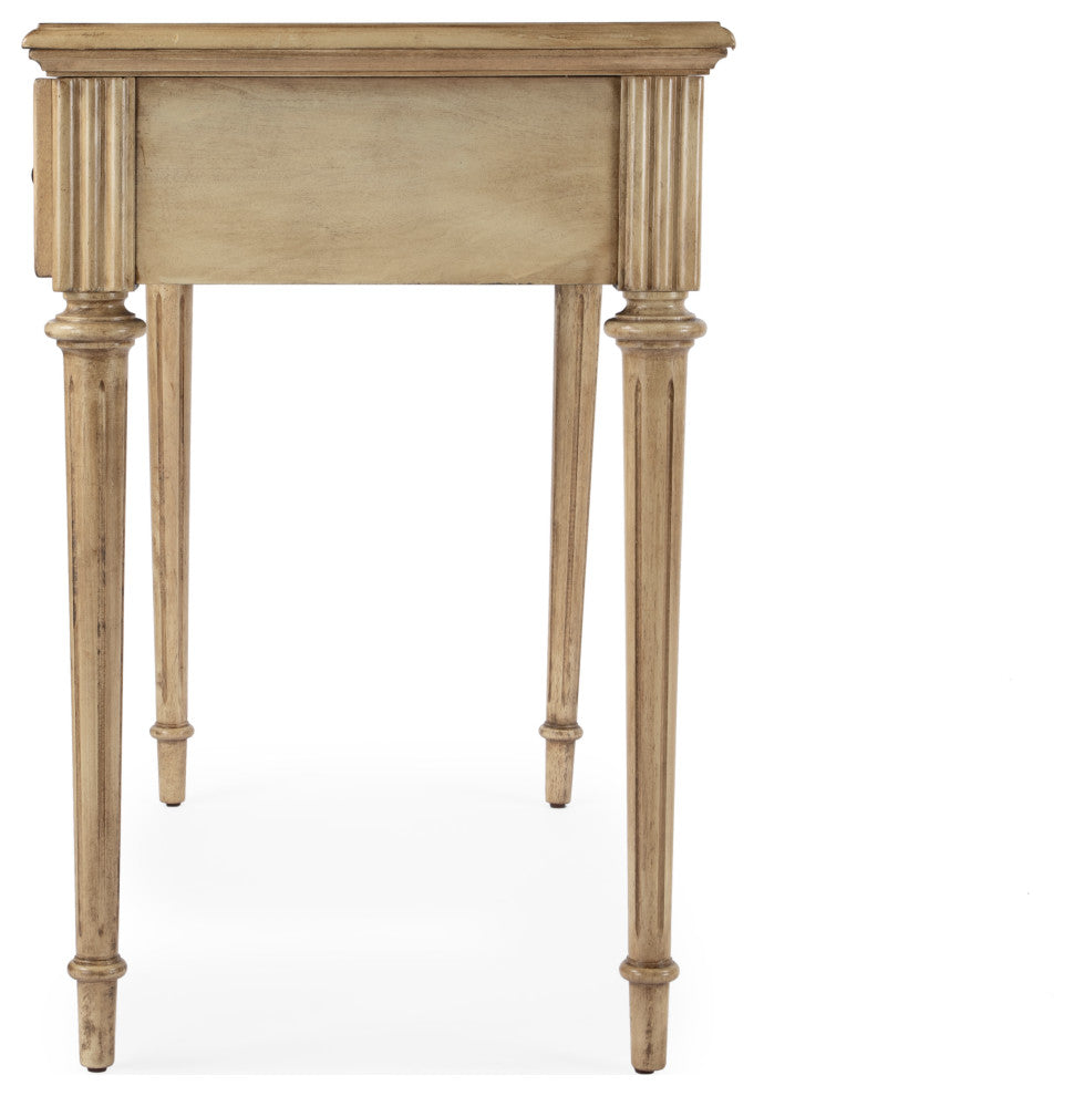Edmund Writing Desk, Antique Beige
