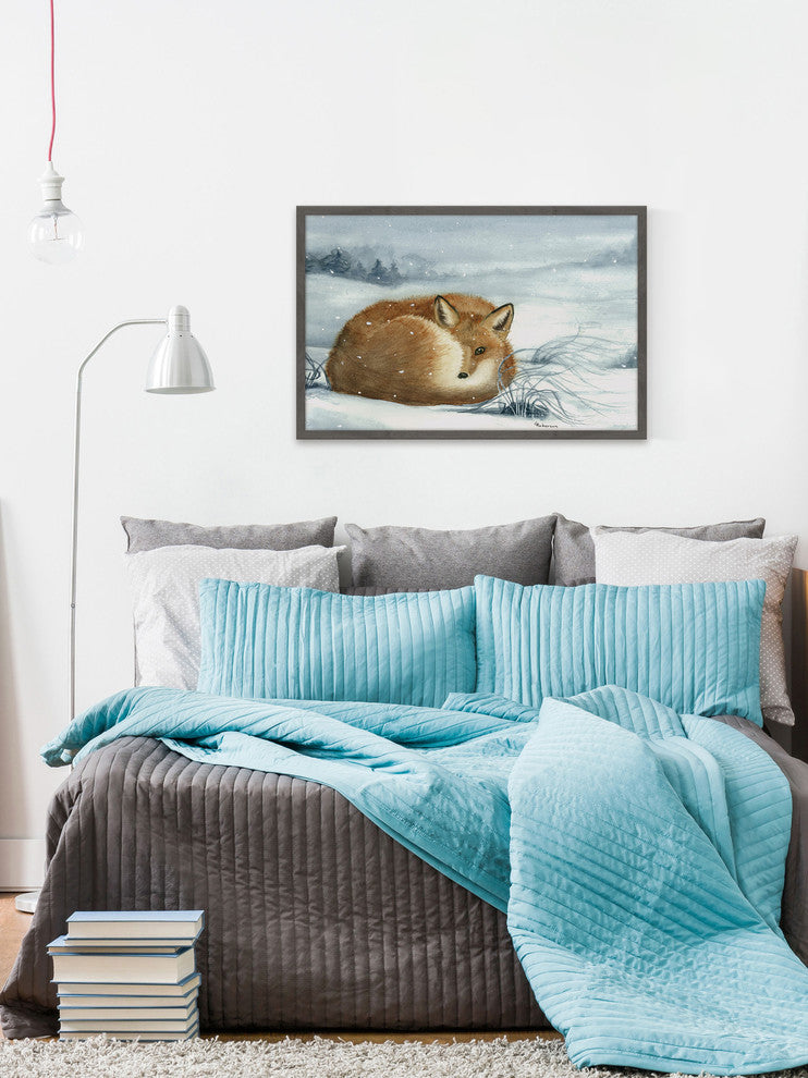 "Sheltered" Framed Painting Print, 36"x24"