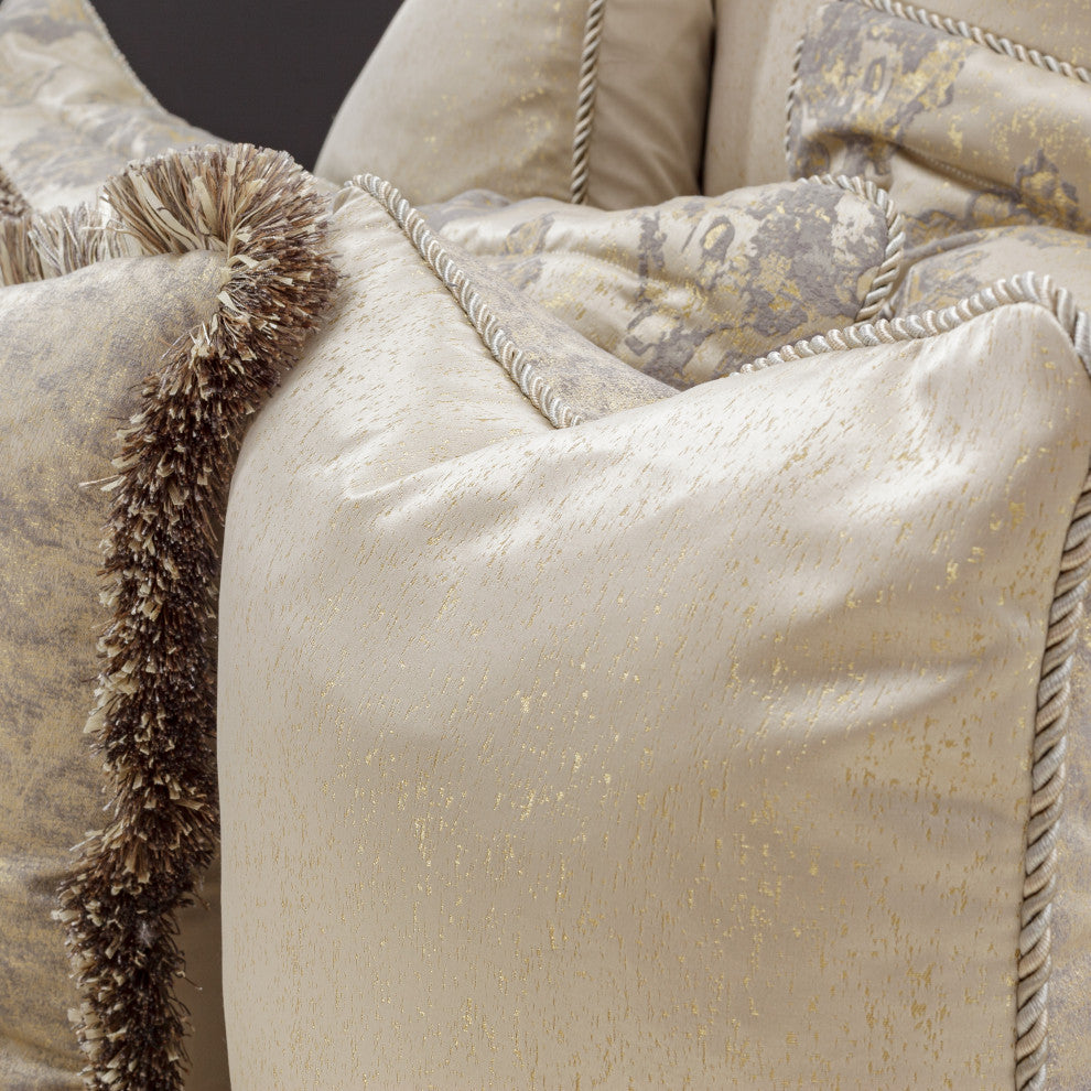 Bennett 10-Piece King Comforter Set - Champagne