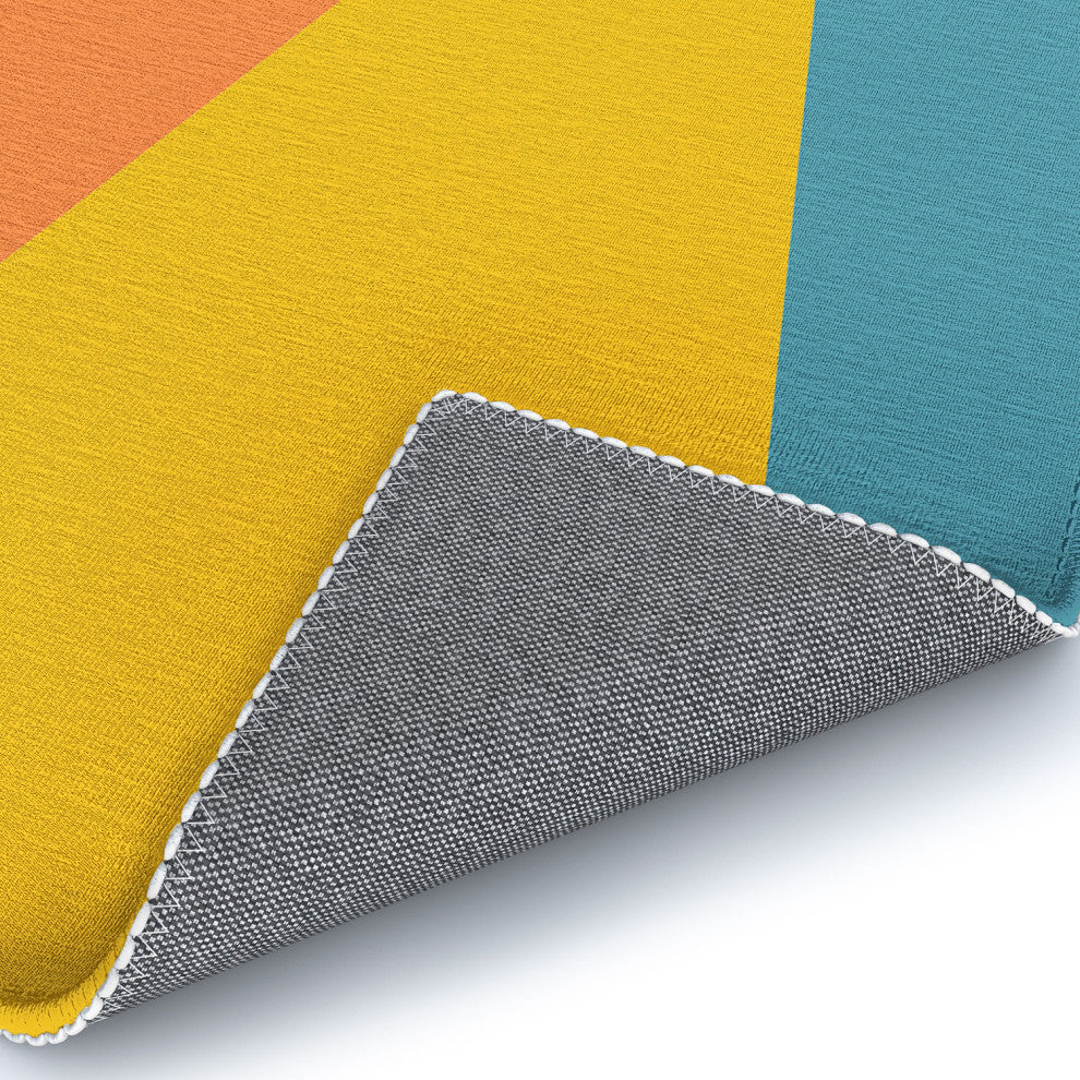 The Old Art Studio Modern Geometric 36 Area Rug