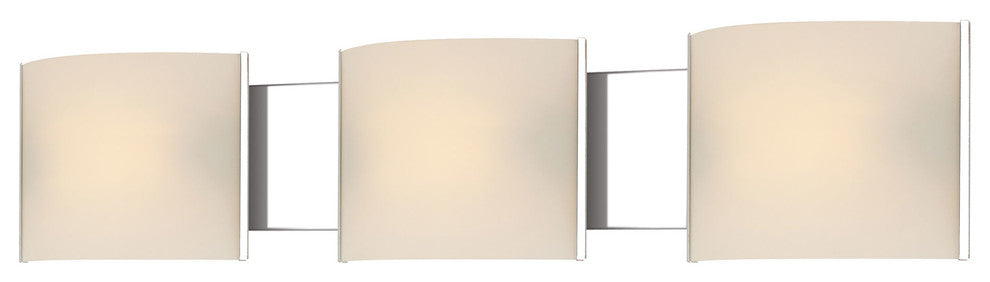 Elk Lighting Pannelli 3-Light Vanity, Chrome