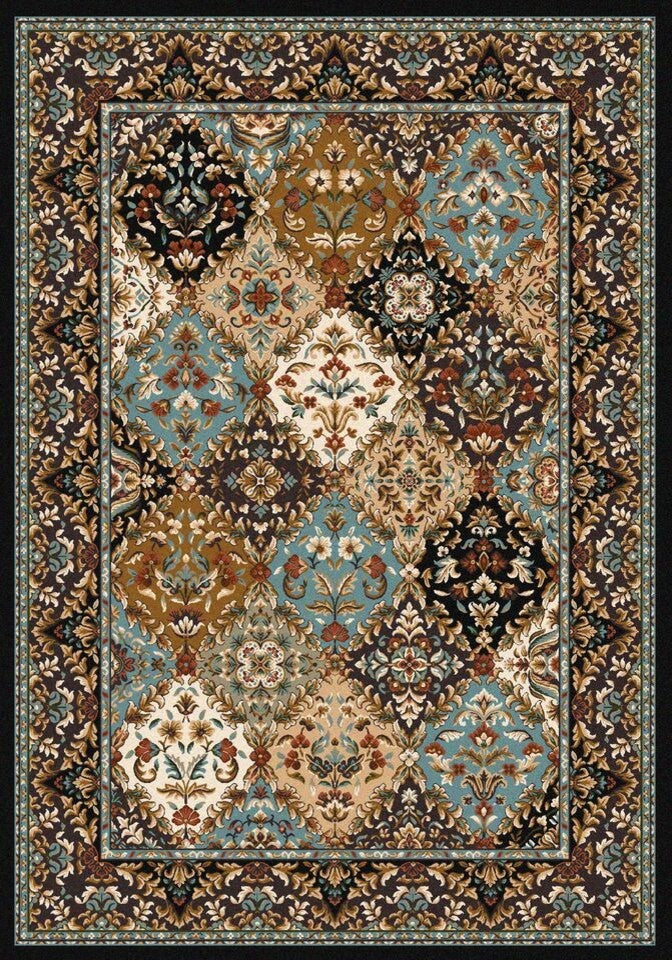 Badillo Rug, Blue, 8''x11'', Rectangle