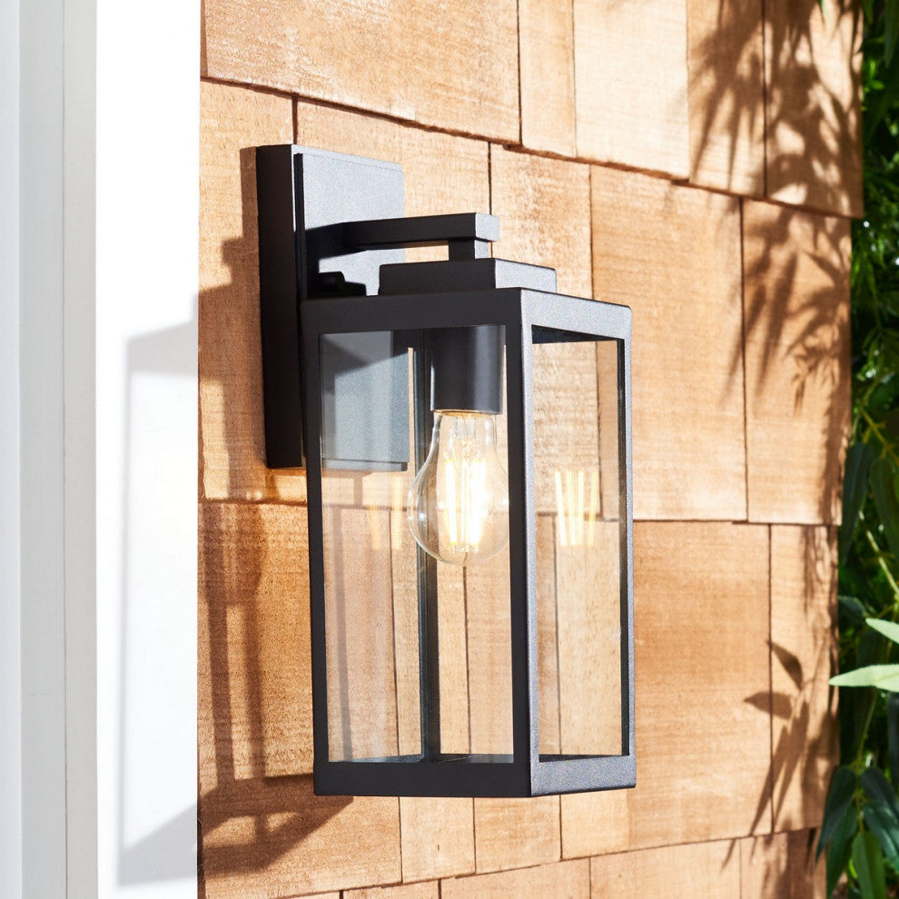 Safavieh Rinnah Outdoor Wall Sconce Set of 2 Bronze