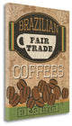 "Coffee Sack IV" By Pela Studio, Giclee Print on Gallery Wrap Canvas