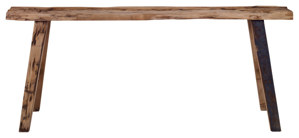 Uttermost Paddock Rustic Bench