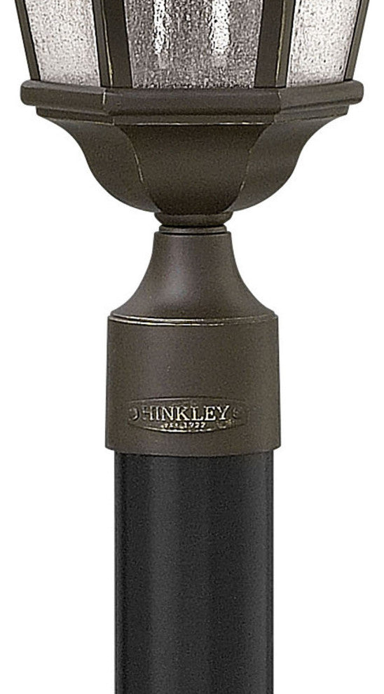 Hinkley Lighting H1677 Edgewater 120v 4 Light 27" Tall Post Light - Black