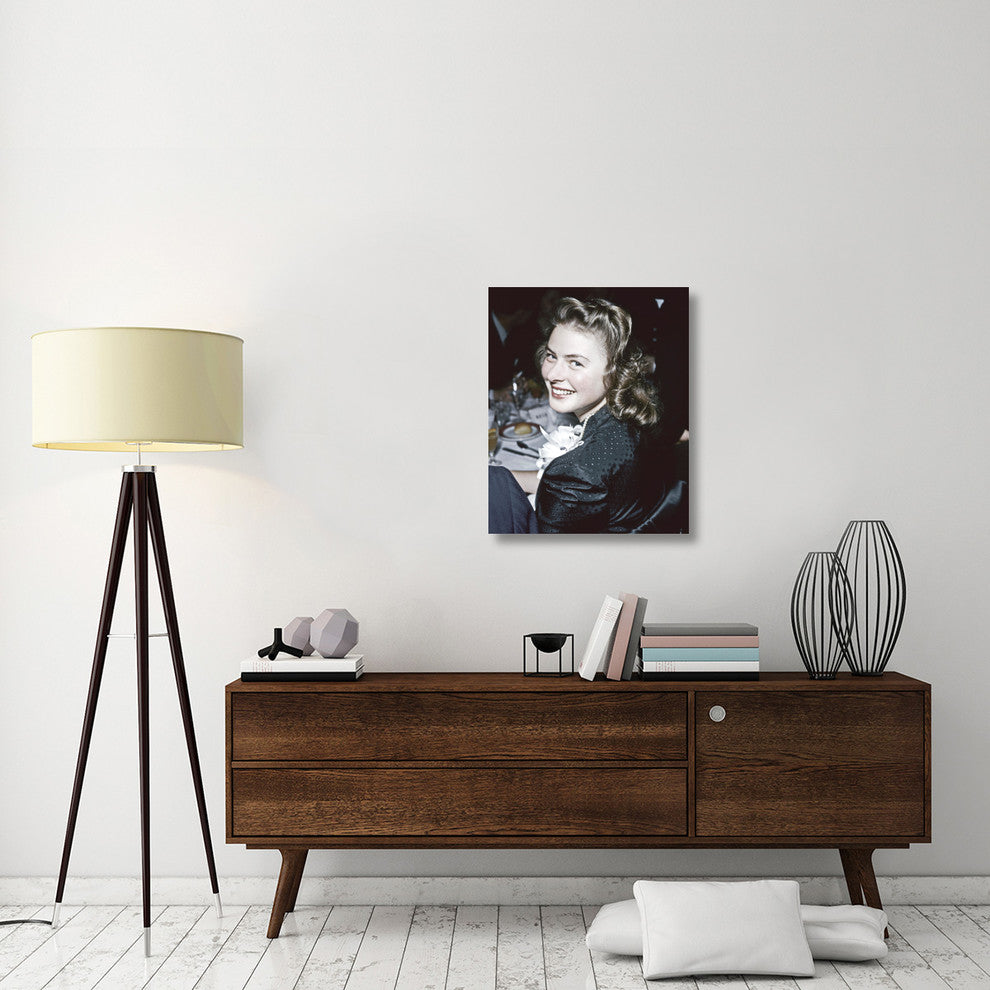 "Ingrid Bergman" Stretched Canvas Giclee by Hollywood Photo Archive, 24"x30"