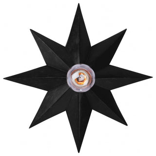 Astro 1 Light, Black, Wall Mount