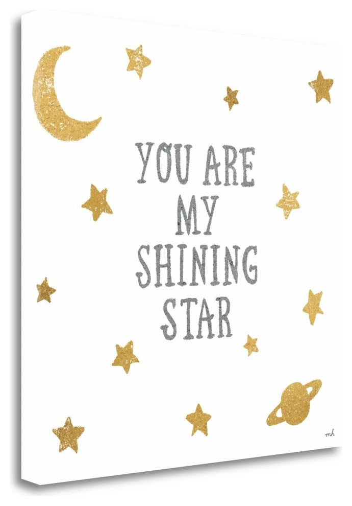 "Shining Star" By Moira Hershey, Giclee Print on Gallery Wrap Canvas