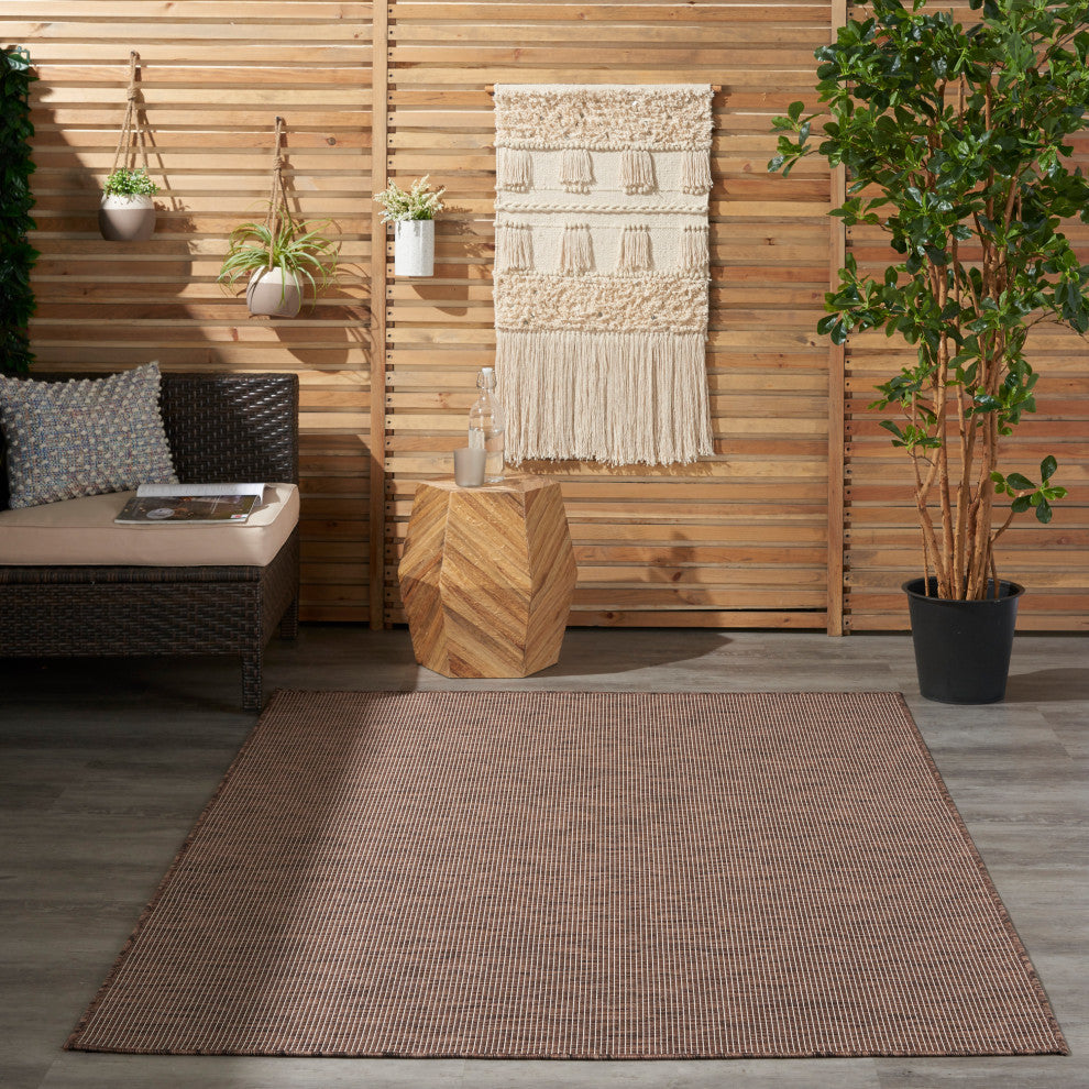 Nourison Positano Contemporary Area Rug, Natural, 3'x5'