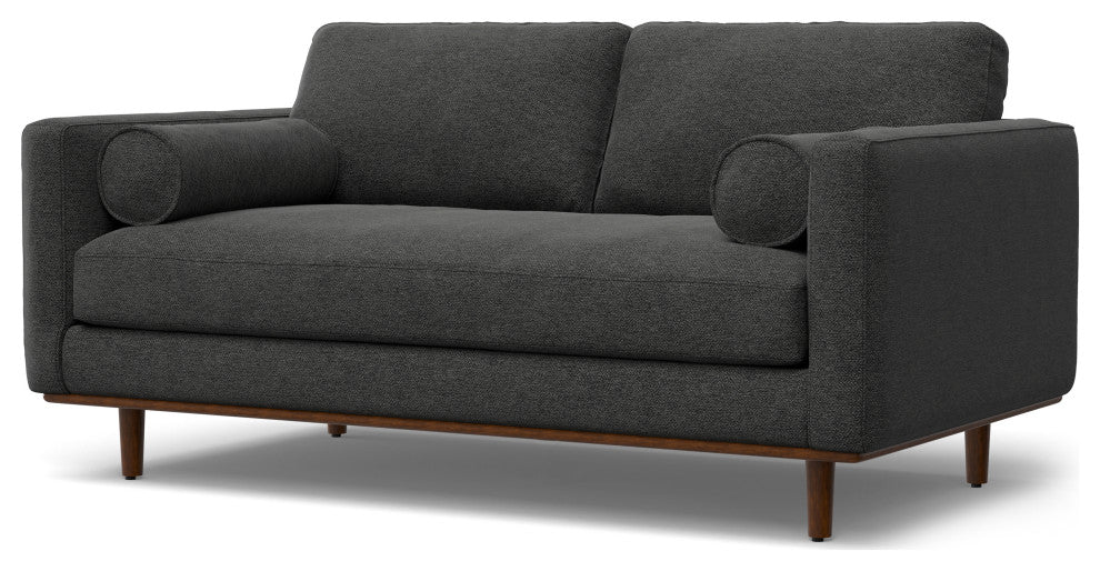 Morrison 72-inch Sofa, Charcoal Gray