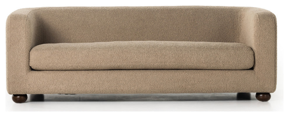 Gidget Sofa, 84", Sheepskin Camel