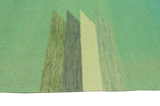 Winchester Kilim Edith Light Green/Gray Rug, 8'10x11'8