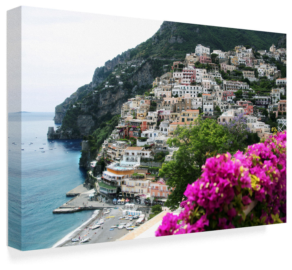 "Positano" by Chris Bliss, Canvas Art, 22"x32"