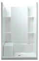 Sterling  Accord 36"x48"x74.75" Vikrell Alcove Shower Kit