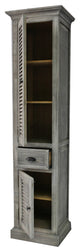 Rustic Fir Side Cabinet, Gray, Driftwood, 79"