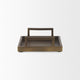 Shay Gold Aluminium Tray, Small