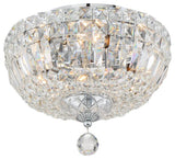 Crystorama Lighting Group ROS-A1004-CL-MWP Roslyn 4 Light 12"W - Polished