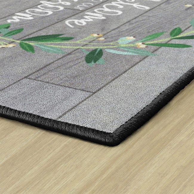 Flagship Carpets CW1812-4x6FS Welcome To Our Classroom Rug
