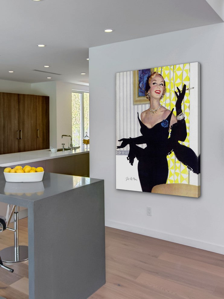 "Clever Women Are Dangerous Too" Print on Canvas by Joe de Mers