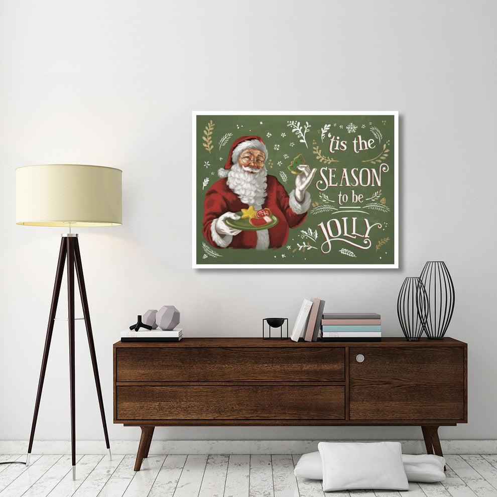 "Santas List III" Digital Paper Print by Janelle Penner, 50"x38"