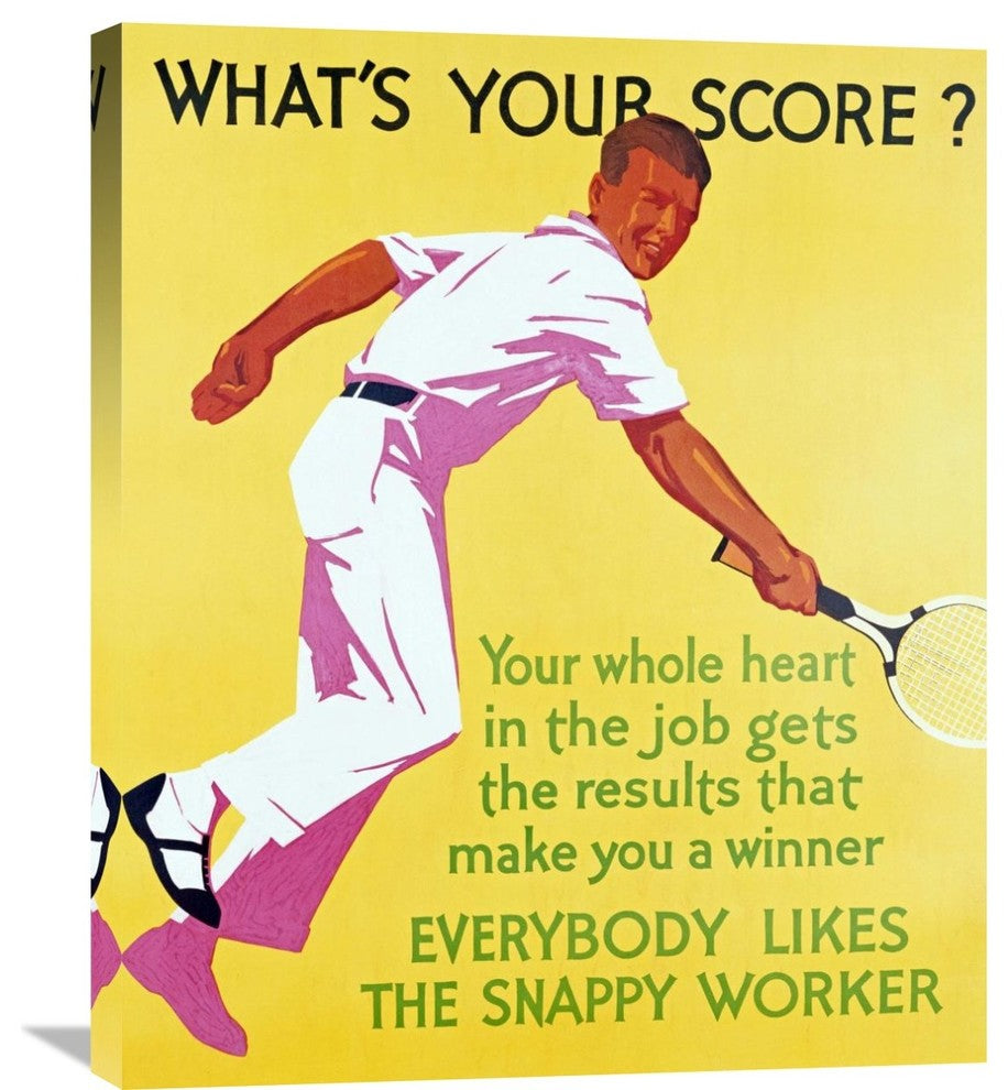 What'S Your Score, 25"X30"