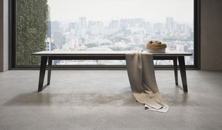 Amsterdam Bench, Gray Concrete