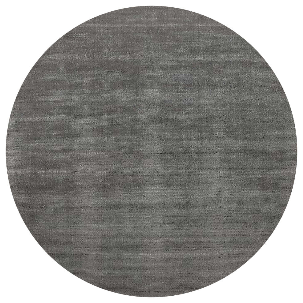 Ahgly Company Indoor Round Mid-Century Modern Area Rugs, 4' Round