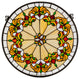 18W X 18H Middleton Stained Glass Window