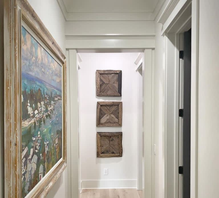 Uttermost 4014 Rennick 21" Square Reclaimed Pine Wood Rustic - Pine Wood