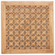 Finely Carved Mongolian Floral Window