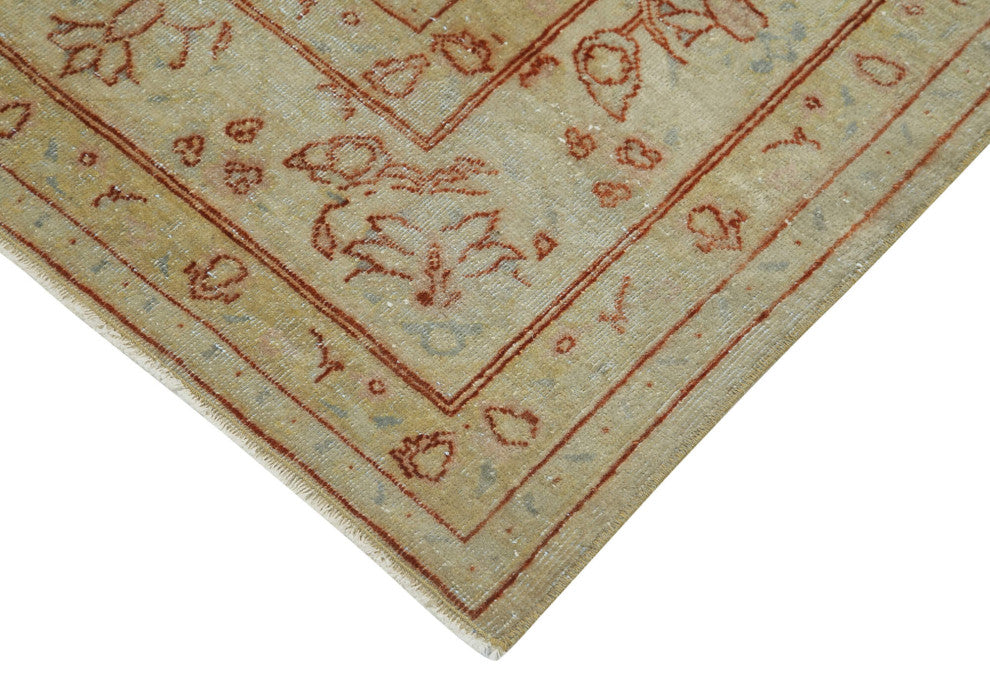 Rug N Carpet - Handmade Oriental 8' 0" x 10' 3" Decorative Oushak Area Rug