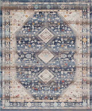 Noori Rug Low-Pile Greg Blue/Grey Rug