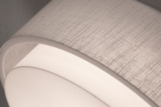 Sanibel 18'' Pendant, Linen White Shade