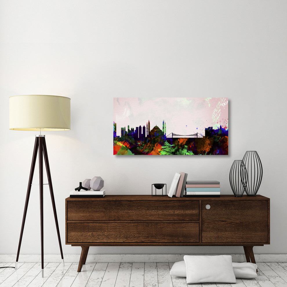 "Istanbul City Skyline" Fine Art Print
