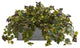 Nearly Natural Grape Leaf Artificial Plant in Stone Planter