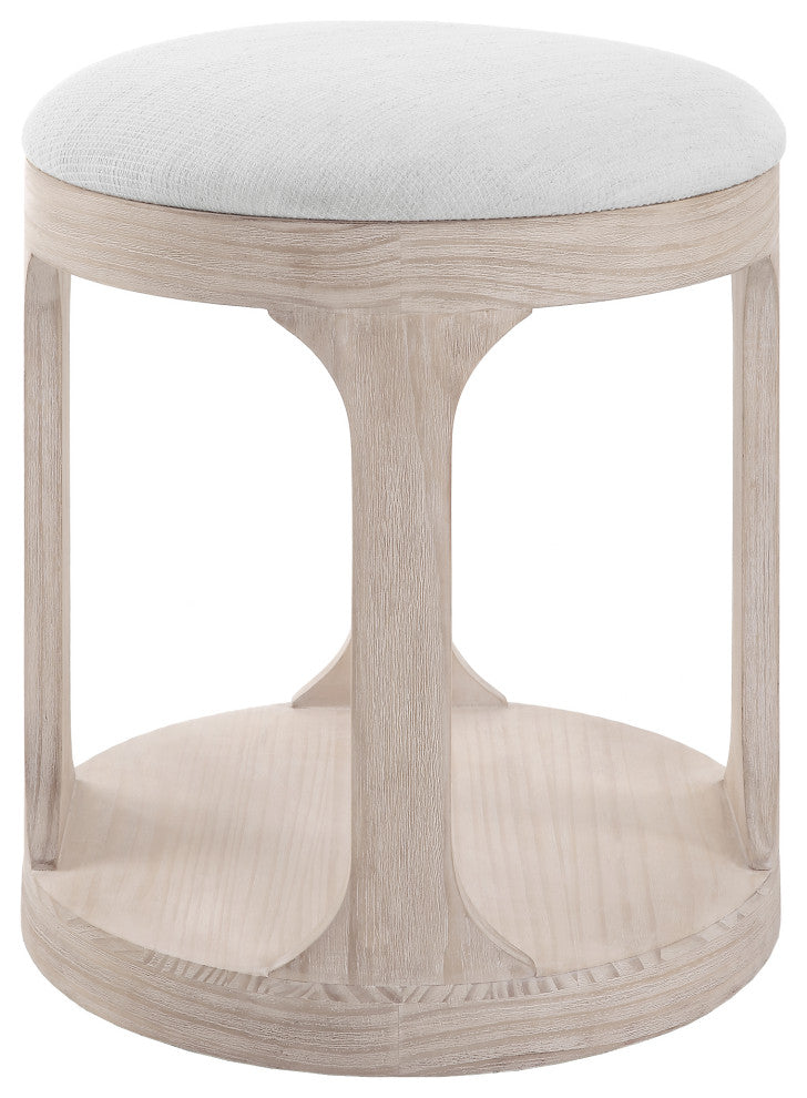 Uttermost Dennen Oak Ottoman
