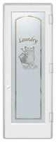 Laundry Door - Thru the Wringer - Primed - 30" x 84" - Knob on Left - Push Open