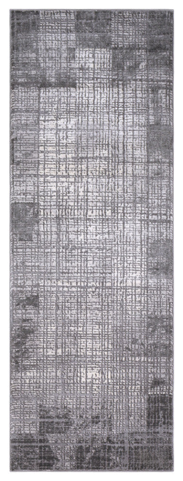 Surya Tibetan TBT-2306 2'7"x7'7" Rug, Taupe/Medium Gray/Cream
