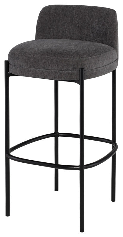 Inna Cement Fabric Bar Stool, HGMV234