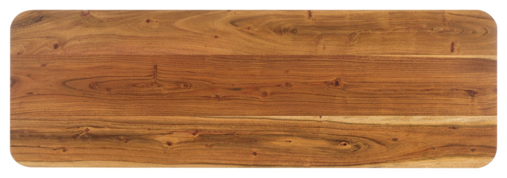 Safavieh Couture Martinelli Wood Console Table, Natural